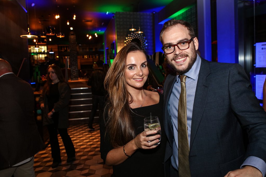 The Guide Liverpool - MPW Relaunch Party, Kendra Skeils & Chris Mason of Brown Turner Ross