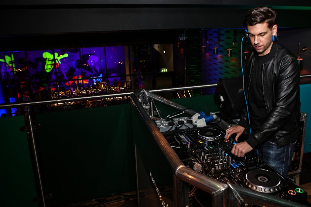 The Guide Liverpool - Marco Pierre White Relaunch Party, Anton Powers providing the party beats