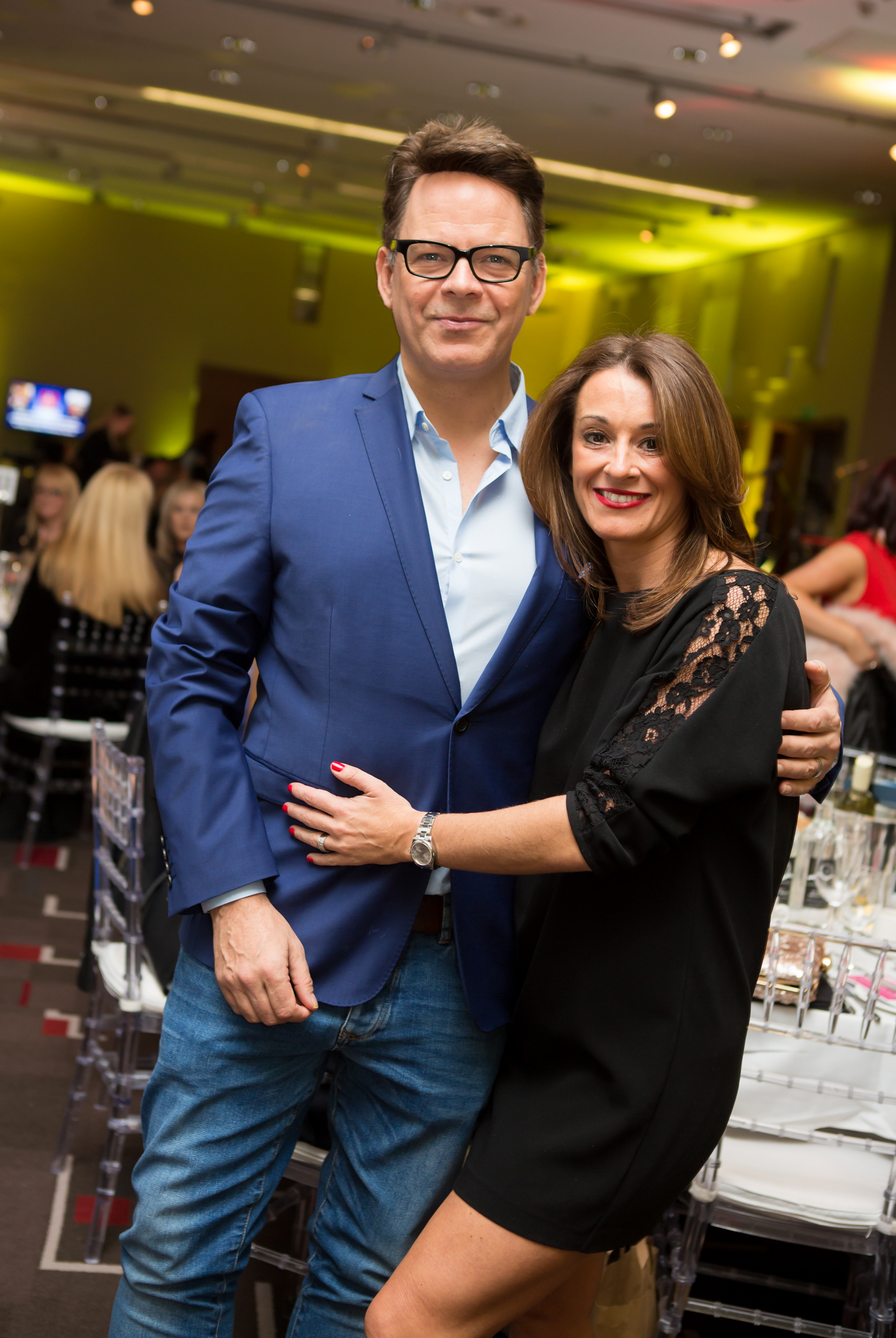 Radio City 2 Breakfast Presenter Simon Ross and wife Emma